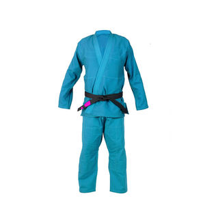 Uniformes de Kimono BJJ de algodón 100% para hombre, diseño personalizado, mangas completas, ropa deportiva lisa en blanco, servicio OEM, precio bajo - Product Image 1