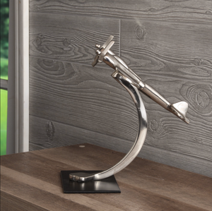 เครื่องบินประดับโต๊ะที่ทันสมัยเป็นของตกแต่งที่มีสไตล์และสะดุดตาซึ่งมีเสน่ห์แบบวินเทจในทุกห้อง - Product Image 3