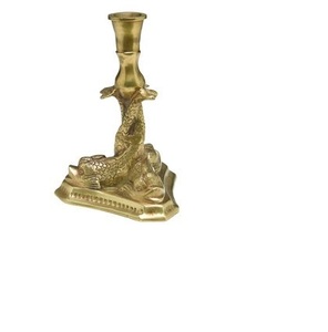 Escultura Caballos de mar conjunto Estilo Hecho a mano Latón Aluminio Esculturas Decoración abstracta bar Figuritas Escultura - Product Image 6