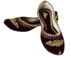 Hot Sale Premium Quality <b>Khussa</b> Jutti Pakistani Solid Color Casual Outdoor Punjabi Style High Quality Women's Fashionable Mesh - Product Image 1