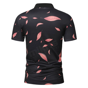 เสื้อโปโลแขนสั้นสำหรับผู้ชายผ้าโพลีเอสเตอร์ออกแบบได้ตามต้องการแบบ2024 - Product Image 6