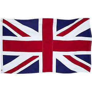 Bandera del Reino Unido 3x5, Union Jack, Banderas de Inglaterra Bordadas con Rayas Cosidas, Bandera del Reino Unido Resistente para Exteriores - Product Image 5