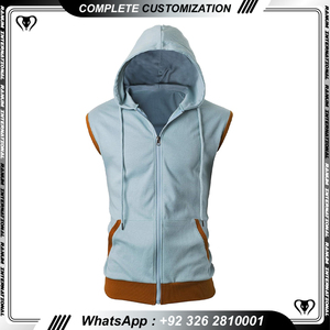 Muscle Men Tank Tops <b>Cut</b> <b>Off</b> T Shirt Workout Sport Men Gym Sleeveless Workout Hoodie - Product Image 2