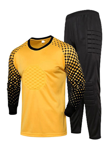Uniforme de gardien de but de football pour hommes personnalisable avec maillot à manches longues réversible Uniformes de gardien de but de football pour enfants - Product Image 2