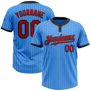 Maillot de baseball pour homme durable, couleur personnalisée, manches courtes, vêtements d'été, maillot de baseball pour homme - Product Image 5