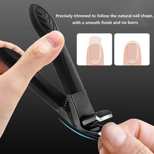 Ensemble de 3 coupe-ongles en plastique robuste pour les seniors, design incliné pour une utilisation facile, grand récupérateur d'ongles sans dégâts - Product Image 3