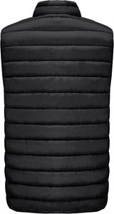 Gilet matelassé sans manches pour homme, imperméable, respirant, coupe-vent, séchage rapide, en toile, col montant, 100% polyester, décontracté - Product Image 4