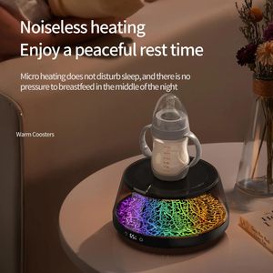 Chauffe-tasse intelligent avec réglage de la température, lumière volcanique colorée, chauffe-tasse coloré - Product Image 6