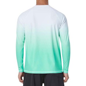 Camisas de pesca de rendimiento de manga larga con patrón sólido personalizado, protección UV, secado rápido, transpirable, Upf 50, ropa de poliéster por sublimación - Product Image 6