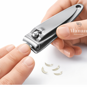 Coupe-ongles professionnel en acier inoxydable de haute qualité, courbé, à ouverture large, pour manucure et pédicure - Product Image 3