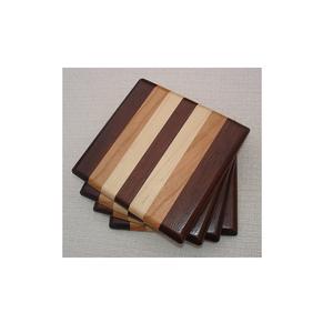 รถไฟเหาะไม้ตกแต่งต้นไม้ไฟไม้4ชิ้นชุดรถไฟเหาะไม้ตกแต่งบ้านดีไซน์การเผาไหม้ที่น้อยกว่า - Product Image 6