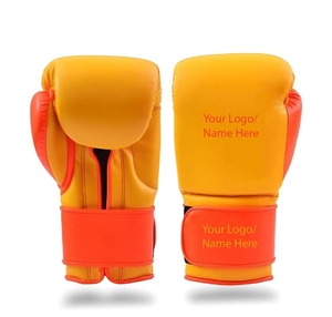 Guantes de Boxeo de Primera Calidad con Logotipo Personalizado, Nuevo Diseño, Guantes de Boxeo al por Mayor, Guantes de Cuero Profesionales para Entrenamiento de Kickboxing CP-BG-60 - Product Image 1