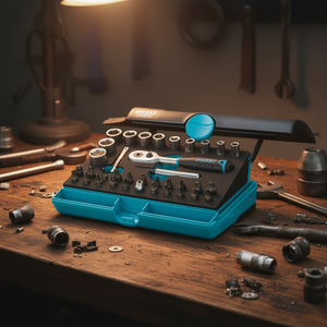 Hazet 1/4'' (36pcs) Set of <b>Ratchet</b> <b>Sockets</b> and Bits - Product Image 3