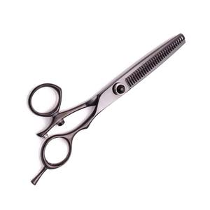 Ciseaux de barbier de qualité supérieure en acier inoxydable à dents affûtées, outil de coiffure professionnel pour salon, écologique et léger HERMANN - Product Image 3