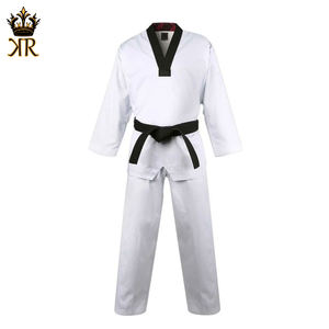 Vente directe d'usine Uniformes de Taekwondo professionnels personnalisables avec logo/taille Équipement d'arts martiaux - Product Image 1