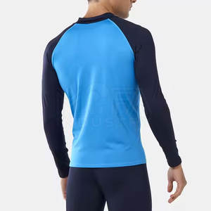 Rash Guard personnalisé OEM pour hommes, chemise de surf et de natation avec protection solaire Rash Guard à vendre - Product Image 2