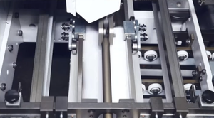 Máquina Industrial Independiente para Doblar Papel en Formato de Paquetes para Operación Offline en Plegadoras de Correo - Product Image 4