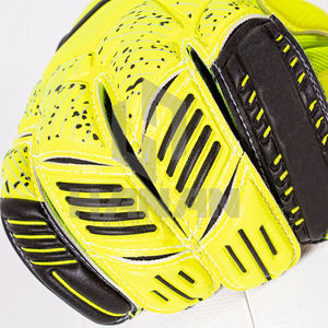 Pro Goalkeeper Leather Gloves with Finger <b>Support</b> | Superior Grip Football Goalie Gloves for Training & Match - Product Image 5