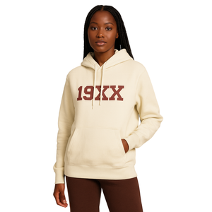 Año fundacional DST Delta Neutral Pullover Sudadera con capucha Mezcla de algodón Premium Hermandad griega Ropa Divine Nine HBCU Soror Sudadera con capucha - Product Image 1