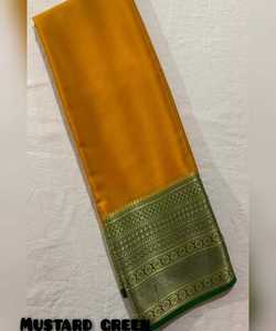 Sari elegante de algodón con detalles de peleas y diseño impreso para ropa informal y de uso diario - Product Image 3