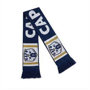 Bufanda Deportiva de Fútbol para Adultos y Niños, de Doble Cara, Tejida en Jacquard, de Poliéster, Musulmana, Corta, de Otoño, Personalizada por el Fabricante - Product Image 3