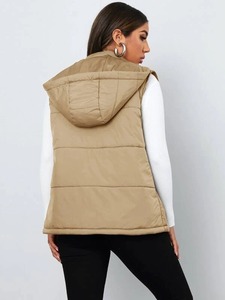 Chaqueta acolchada de invierno personalizada para mujer, chaleco acolchado con burbujas, abrigos, chaquetas de moda para mujer a la venta - Product Image 2