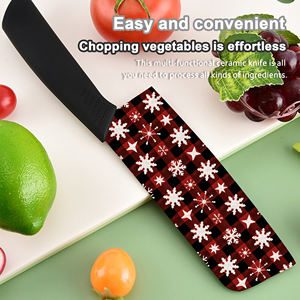 Juego de Cuchillos de Chef de Cerámica de Nueva Tendencia a Precio de Fábrica con Mango de Plástico, Afilados para Uso Doméstico, Entrega Rápida - Product Image 3