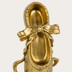 Escultura Decorativa de Animales en Aluminio Chapado en Oro Antiguo, Hecha a Mano, de Tendencia Mundial, Figurita Moderna de Lujo Pulida - Product Image 4