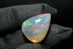 20.30 CT Top Quality Natural Multi <b>Fire</b> Ethiopian Opal Cabochon Rare Welo Opal <b>Stone</b> Genuine Opal For Jewelry October Birthstone - Product Image 5