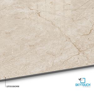 Carreaux en porcelaine Litos marron 600x600mm Carreaux de sol en porcelaine pour usage domestique et commercial |   Surface mate imperméable - Product Image 2