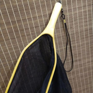 Red de Aterrizaje para Pesca con Mosca al Aire Libre, Red de Trucha, Marco de Madera con Red de Goma Fundida a Mano, Red de Pesca para Aterrizaje de Thor - Product Image 1