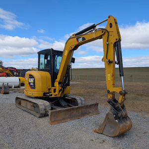 Miniexcavadora sobre orugas CAT Caterpillar 305E2 CR ligeramente utilizada con capacidad de cubo de 3m y componentes de bomba/engranaje central - Product Image 1