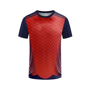Fabricant sur mesure T-shirts en polyester de haute qualité Sports Regular Football Soccer T Shirt pour hommes - Product Image 4
