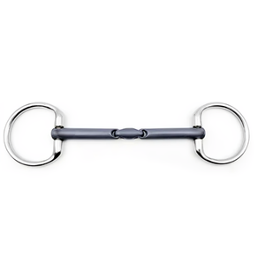 Embouts en titane, anneaux fixes à double articulation en titane Bradoon, embouts à anneau lâche pour équitation Euro Cavall Bits 2025 - Product Image 1