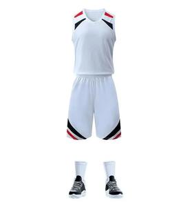 ชุดบาสเก็ตบอลสไตล์อเมริกันน้ำหนักเบาทนทานคุณภาพสูงแห้งเร็วระบายอากาศได้ดีสำหรับการแข่งขันฝึกซ้อมทีม - Product Image 6
