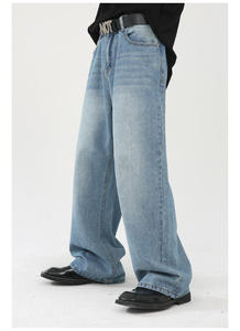 Vente en gros de jeans classiques pour hommes, pantalons en denim pour hommes, vêtements de travail, jeans pour hommes - Product Image 3