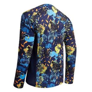 Jersey de pesca de manga larga UV de calidad para hombre con logotipo personalizado, ropa de lona transpirable con cuello cómodo para sentarse a pescar en invierno - Product Image 2