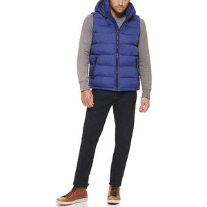 Wholesale Casual Bubble Puffer <b>Vest</b> Mens Quilted Sleeveless Warm Bodywarmer Outdoor Winter Jacket Custom Logo Accepted - Product Image 5