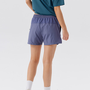 Doublure anti-éblouissement à séchage rapide pour hommes, double couche tissée, respirante, 2 en 1, short blanc pour entraînement de fitness, livraison DDP - Product Image 3