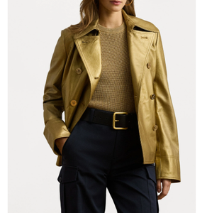 แจ็กเก็ตหนังแฟชั่นสำหรับผู้หญิงเสื้อแจ็กเก็ตฤดูหนาว - Product Image 1