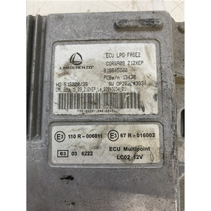 OPEL Corsa D 3P 2ème Série CENTRALE DE COMMANDE D'INJECTION 616645000 bifuel/gaz 1200 (11>) - Product Image 4