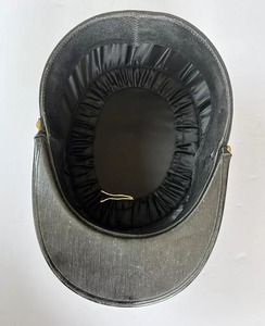 Bohemian Style French Beret in Maroon with Braided Leather <b>Band</b> New Fresh Highest Quality French Kepis - Product Image 3