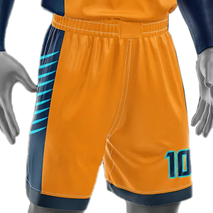 Design de maillot de basket-ball personnalisé pour kit d'équipe Col en V Sublimation haut de gamme Fabriqué au Pakistan Pantalon de qualité supérieure Design personnalisé - Product Image 3