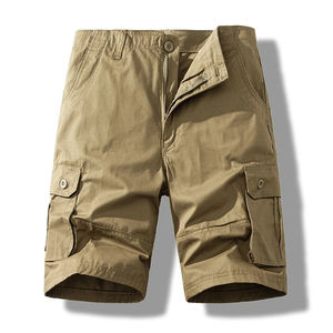 Nuevo diseño deportes correr Cargo pantalones cortos para hombres logotipo personalizado Jogger culturismo deportes gimnasio pantalones cortos Oem transpirable pantalones cortos personalizados - Product Image 1