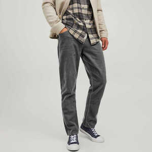 Jeans pour hommes coupe skinny, mode, lavage foncé, haute qualité, faible MOQ, mode, jeans baggy pour hommes grande taille - Product Image 1