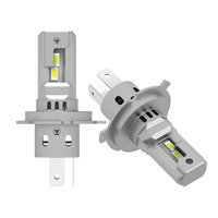 Hot-Sales H4 H7 H11 Led Phares 90W Canbus 10000LM Min Taille CSP 3570 Blanc Froid 12V 24V 48V Fanless Leds H1 H3 pour Voiture Camion