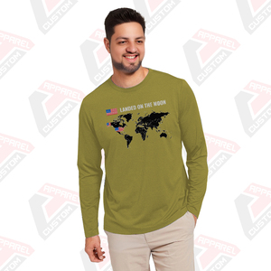 Camiseta de Jersey de algodón de manga larga para mujer Heritage, apliques cómodos de verano ecológicos disponibles, rebordear, Denim, Batik, pana - Product Image 3