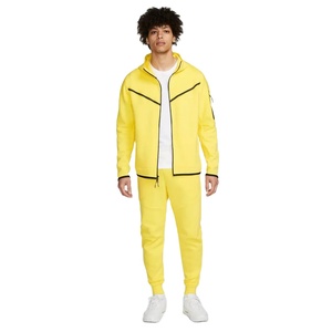 Chándales con Cremallera Amarilla para Hombre, Chándales Personalizados al por Mayor, Chándales Deportivos Lisos Multicolores para Entrenamiento y Ropa de Calle - Product Image 1