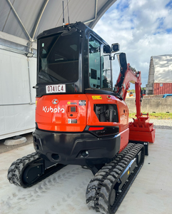 Machinerie haute performance utilisant une excavatrice KUBOTA U35-4 de 3,5 tonnes, dotée d'une forte puissance de creusement. - Product Image 5