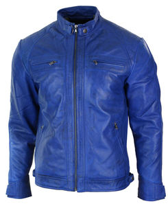Chaqueta de Motociclista de Cuero para Hombre, Estilo Urbano, Diseño de Moda de Alta Calidad, Tallas Grandes, Nueva Colección 2026 - Product Image 3